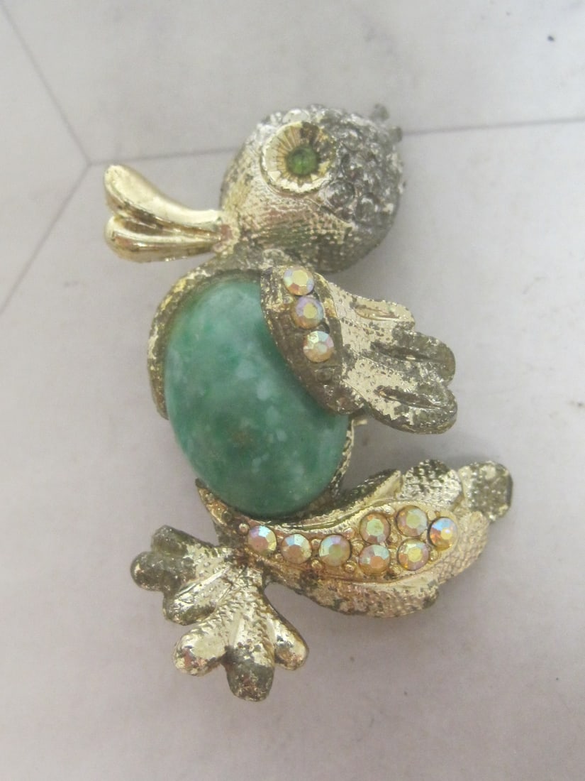 Lot of 2 Rare Vintage Jelly Belly Scatter Pin Birds - 2