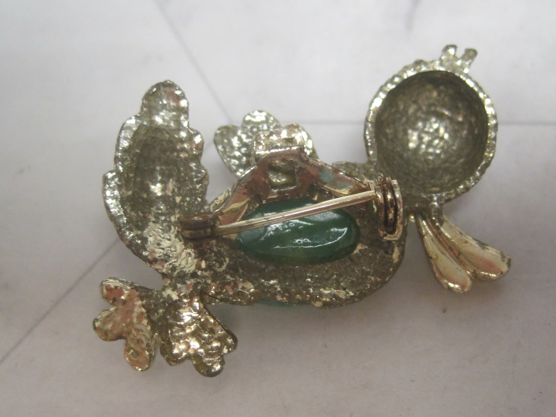 Lot of 2 Rare Vintage Jelly Belly Scatter Pin Birds - 4