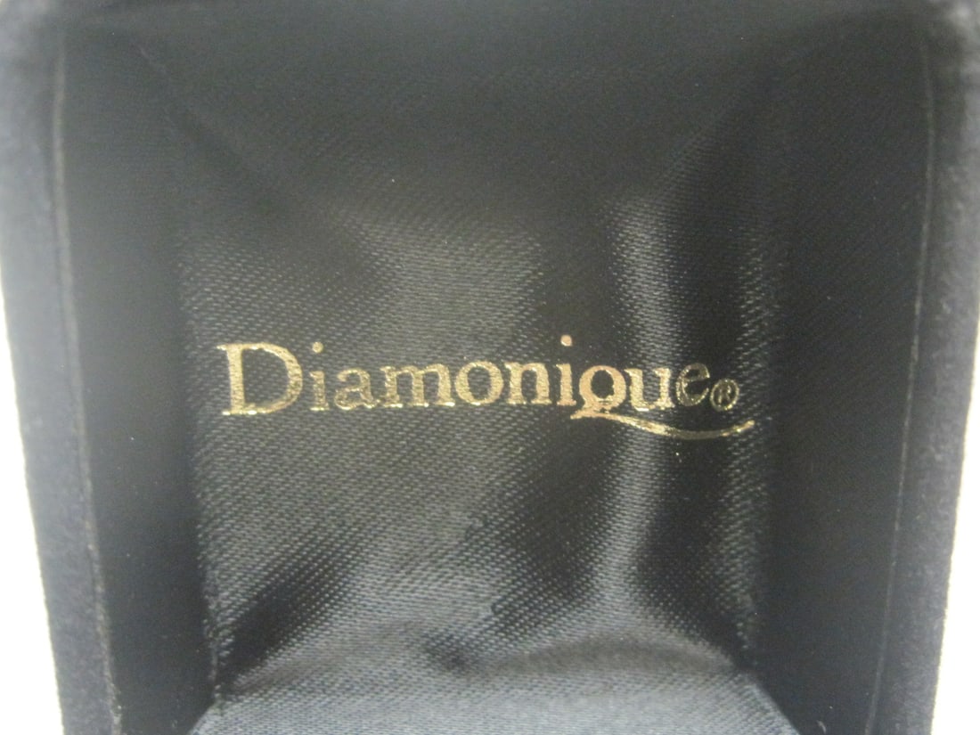 Sterling Silver Diamonique CZ Wedding Set - 2