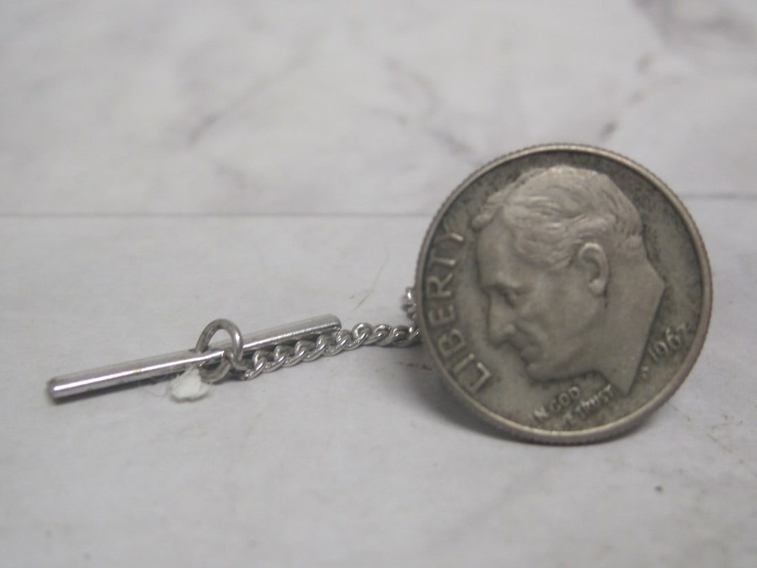 1967 Dime Tie Tack (1 of 2)