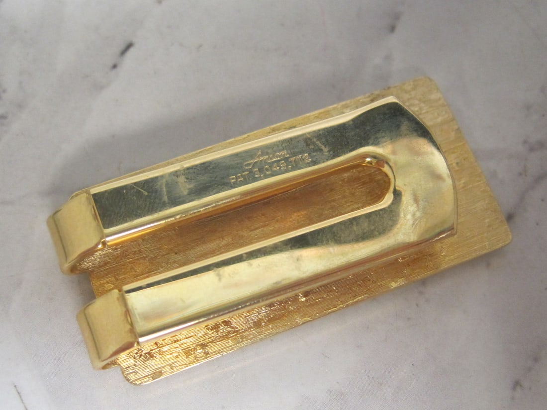 Vintage Anson 1974 $100 Bill Tie Clip - 2