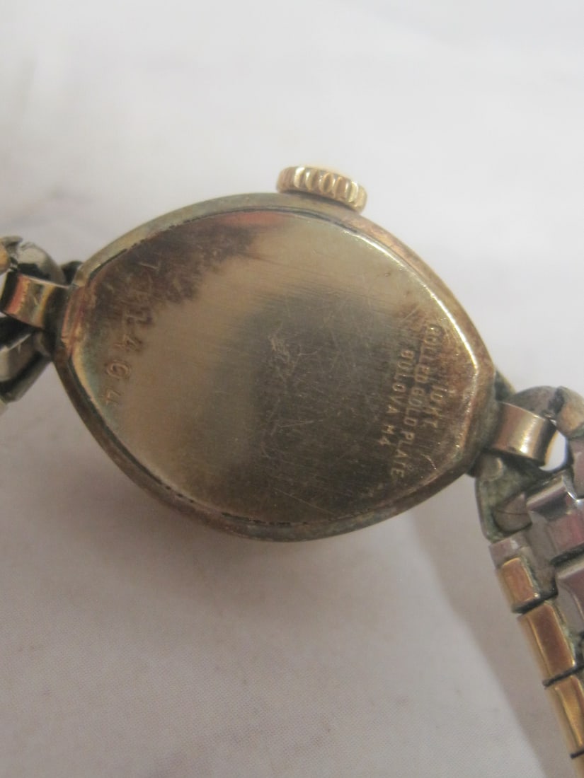 Vintage Ladies Bulova 10k Rolled Gold Plate Watch - 3