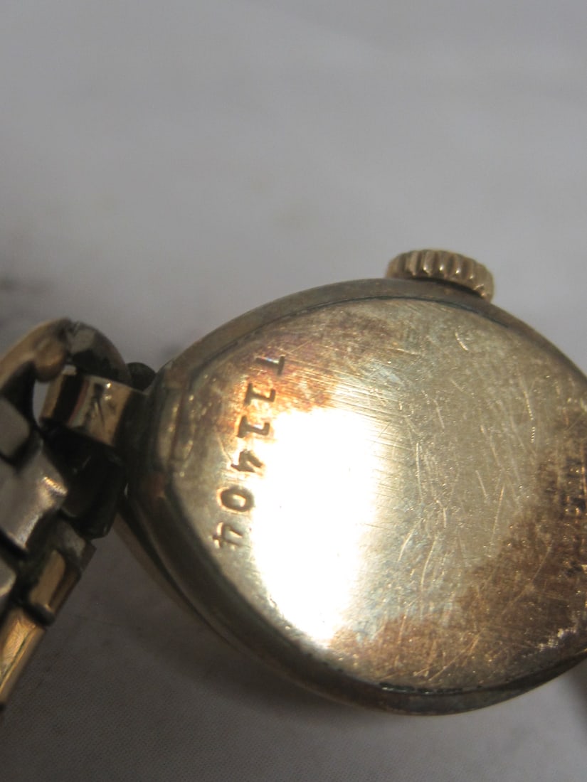 Vintage Ladies Bulova 10k Rolled Gold Plate Watch - 4