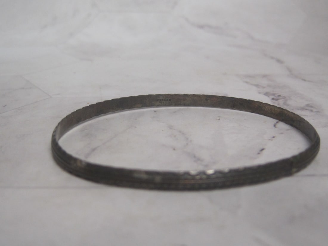 Sterling Silver Bangle Bracelet (1 of 5)