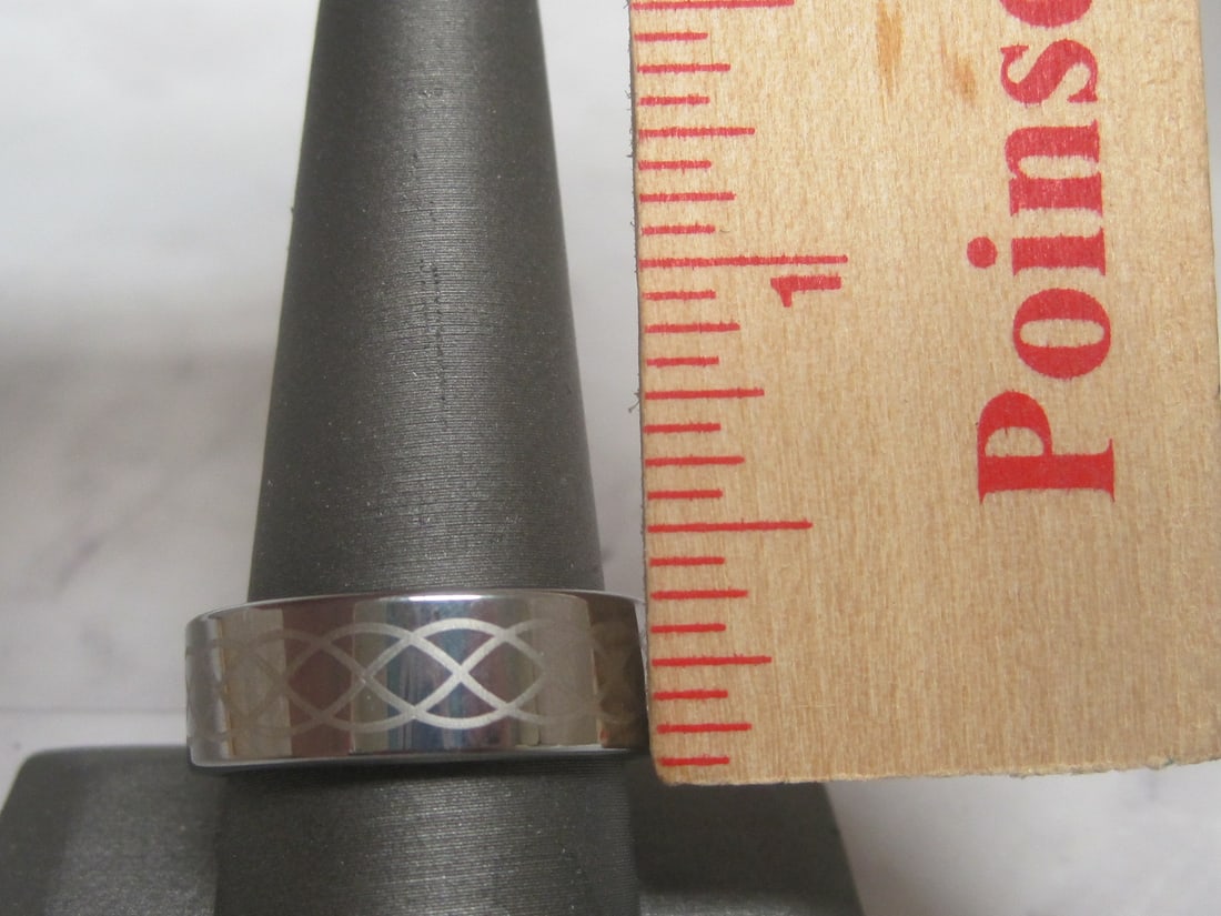 Tungsten Carbide Band Ring - 3