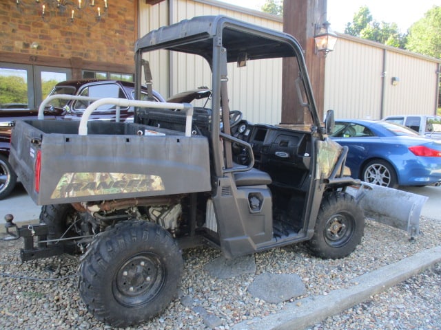 2015 Polaris Ranger 570 MidCamo Side by Side with KFi Snow Plow Blade - 7
