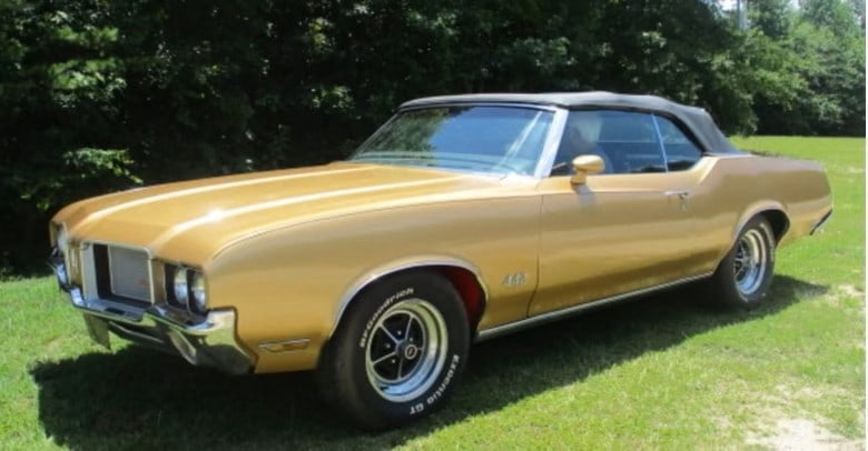 1972 Oldsmobile Cutlass Supreme 442 Clone Convertible (1 of 12)