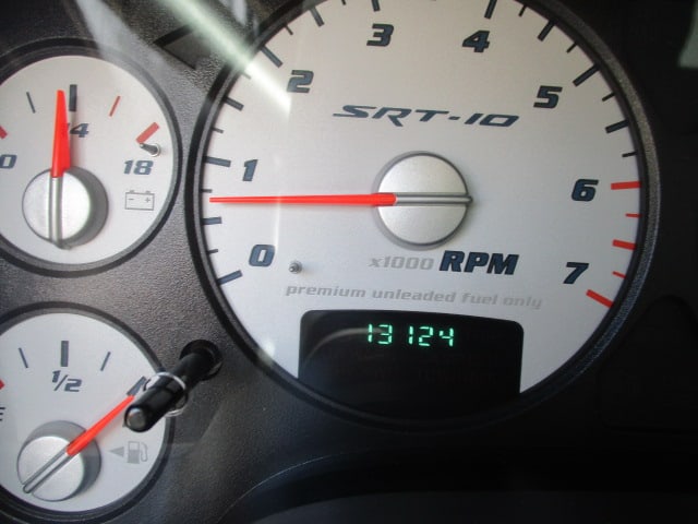1 of 3,057 13k-Mile 2004 Dodge Ram SRT-10 / Viper V10 6-Speed Manual Regular Cab Flame Red Truck - 10