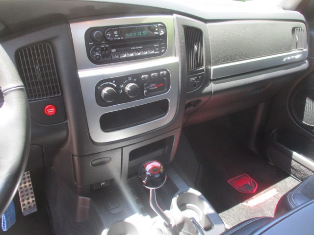 1 of 3,057 13k-Mile 2004 Dodge Ram SRT-10 / Viper V10 6-Speed Manual Regular Cab Flame Red Truck - 8