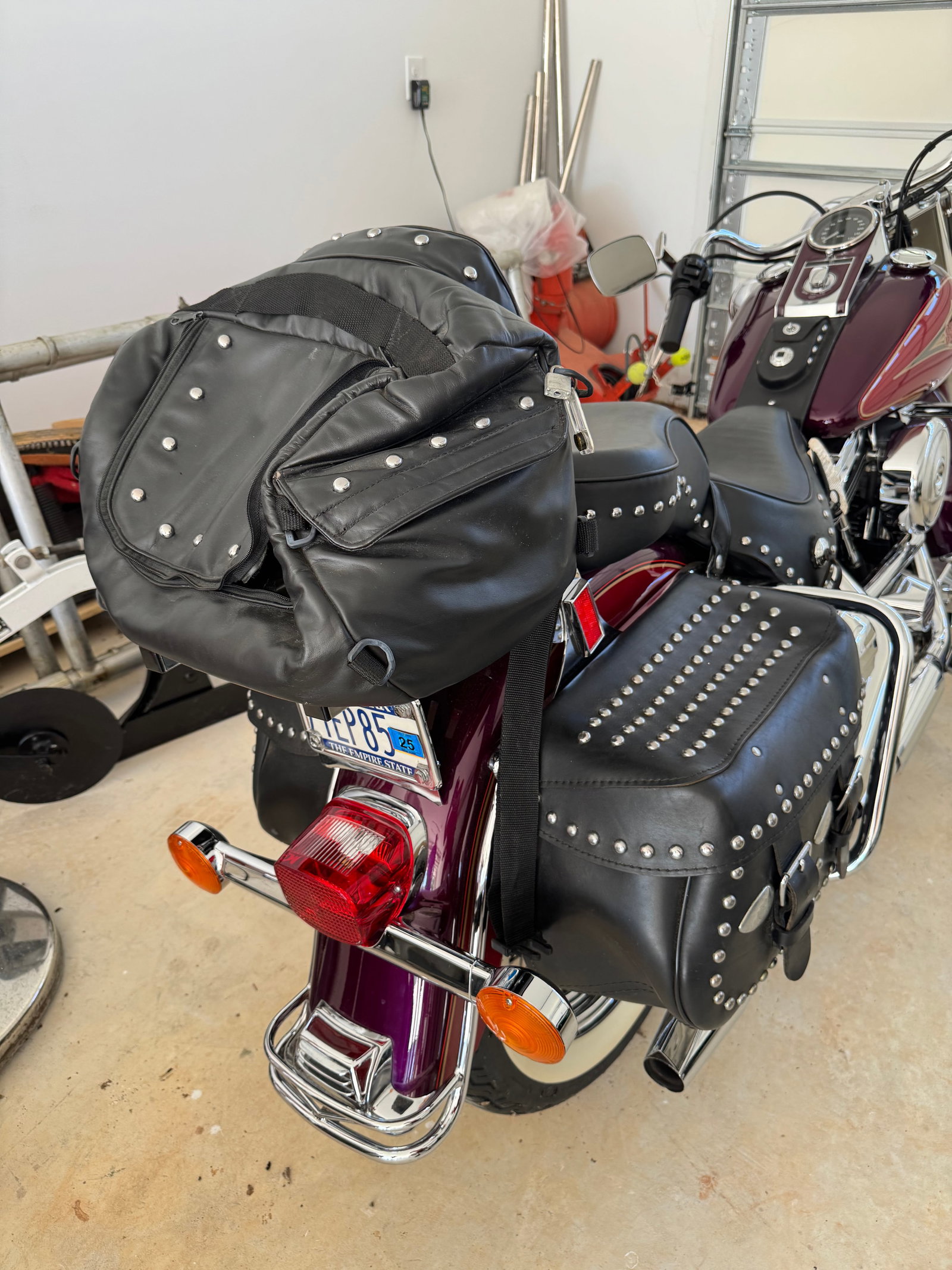 1996 Harley-Davidson Heritage Softail Classic FLSTC Motorcycle – 18K Miles - 2