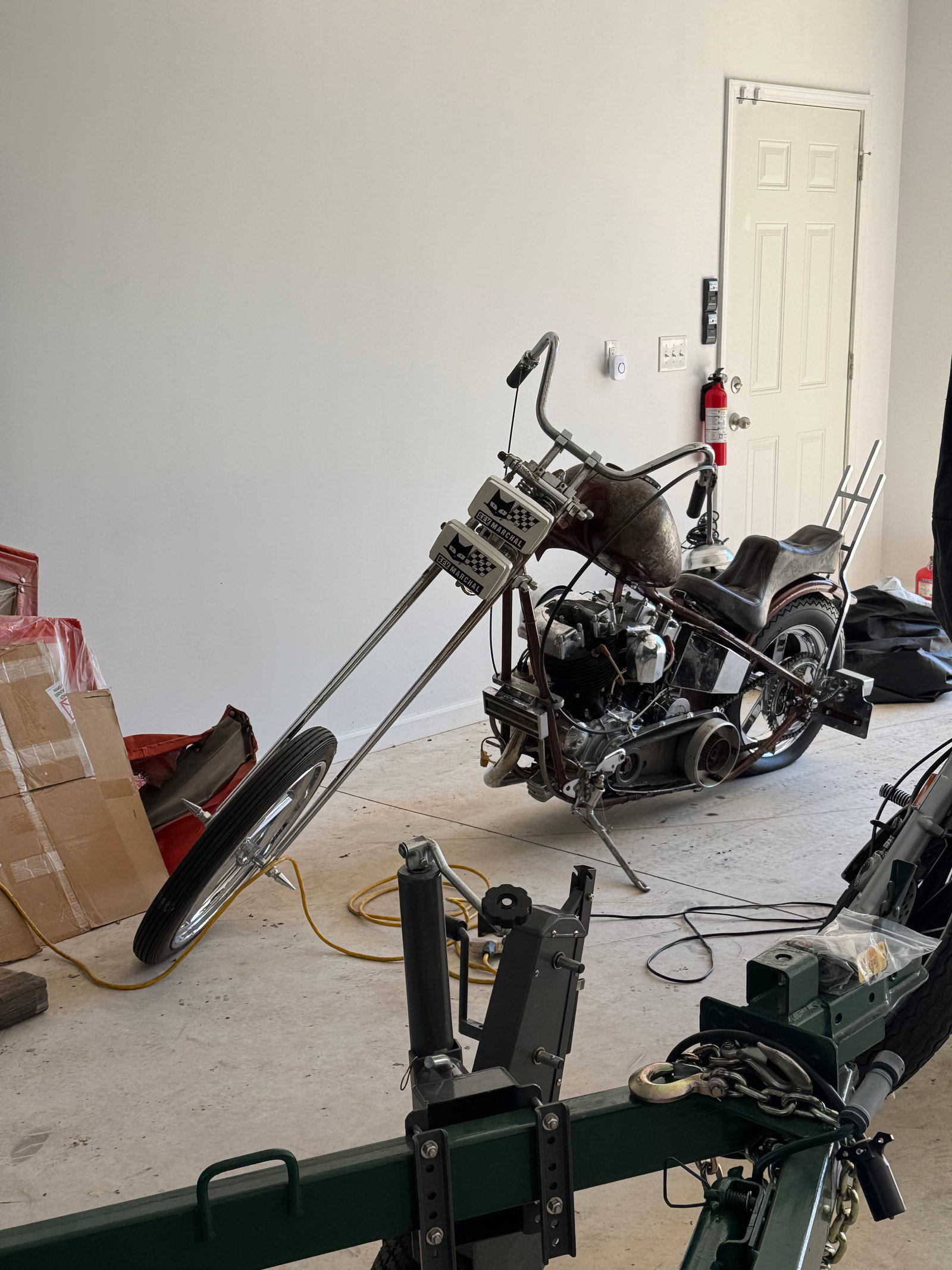 1954 Harley-Davidson Panhead/Shovelhead Chopper Project – Stroker Motor & Parts! - 2