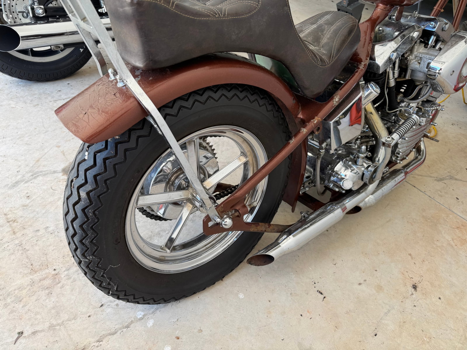 1954 Harley-Davidson Panhead/Shovelhead Chopper Project – Stroker Motor & Parts! - 7