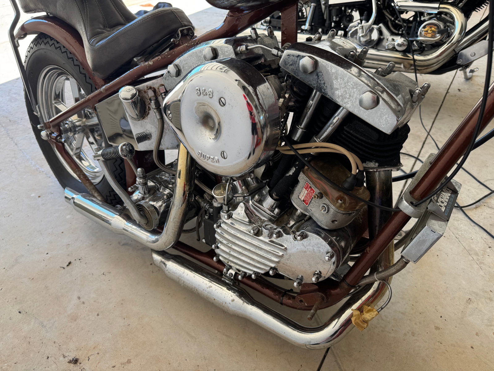 1954 Harley-Davidson Panhead/Shovelhead Chopper Project – Stroker Motor & Parts! - 9