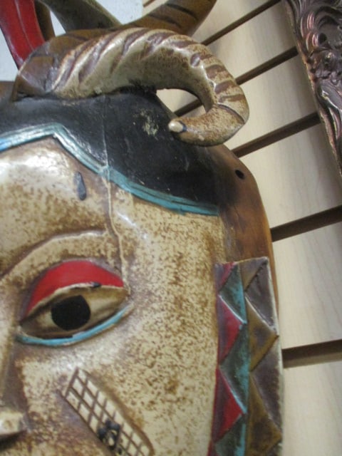 African Guro Handcarved Wood Tribal Mask - 5