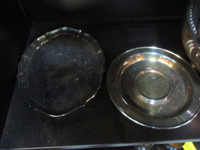 Lot of Vintage Silverplated Bowls, Trays, Compote, etc. - 7