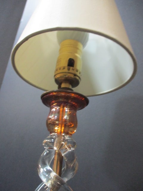 Hollywood Regency Twisted Stem Vanity Lamp - 3