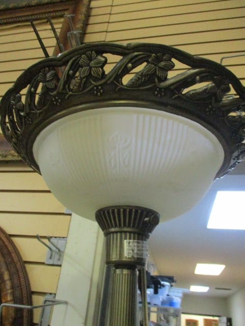 Metal Torchiere Floor Lamp - 2