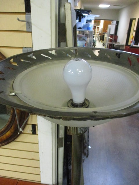 Metal Torchiere Floor Lamp - 3