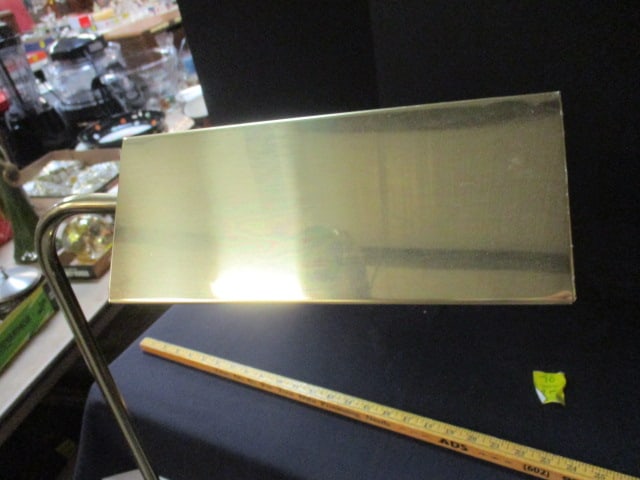 2 Brass Pharmacy Style Floor Lamps - 5