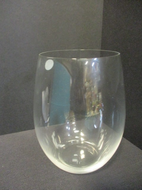 4 Riedel for Tiffany & Co. Stemless Wine Glasses in Original Box: 5"