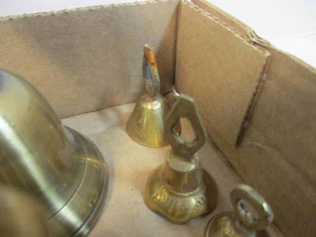 Grouping of Vintage Brass Bells - All Sizes - 4