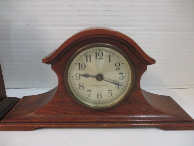 Vintage Seth Thomas Miniature "Birthday" Clock and Vantage (West Germany) - 2