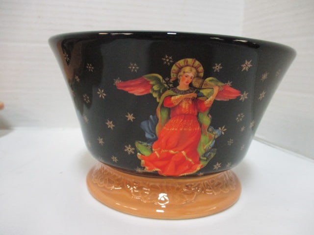 3 Raymond Waites "Festive Angels" Serving Dishes - 4