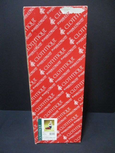Clothtique Possible Dreams "Tres Bon" Chef Santa Figurine by Elfie Benvenuti (1 of 3)