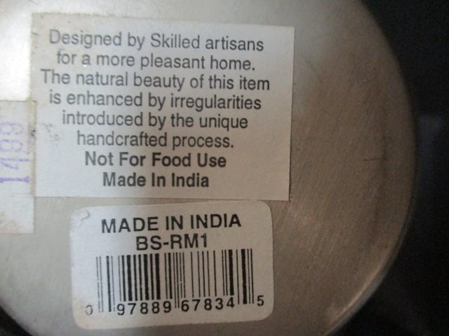 3 India Artisan Silverplated Canisters - 4