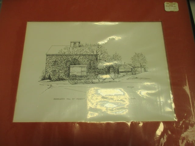 Grouping of Original and Printed Unframed Artwork - 4