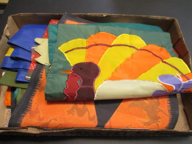 Collection of Seasonal Porch Flags: see pictures and preview for selection and condition