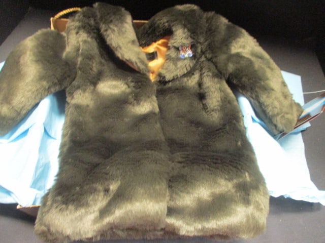 The Original Little Fur Coat Purse in Original Box - Made in Greenville: .