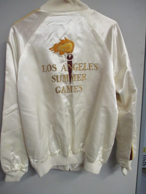 Vintage Wearable Status 1984 "Los Angeles Summer Games" Satin Jacket - 3