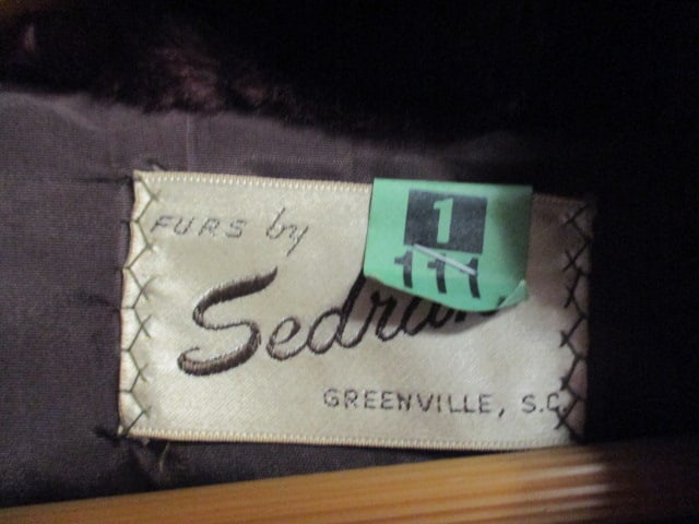 Vintage Sedran Furs Faux Fur Car Coat - 5