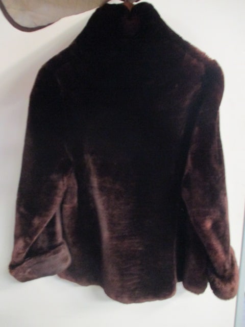 Vintage Sedran Furs Faux Fur Car Coat - 6