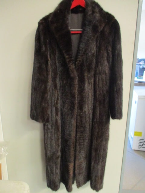 Vintage Dark Brown Mink Coat (1 of 5)
