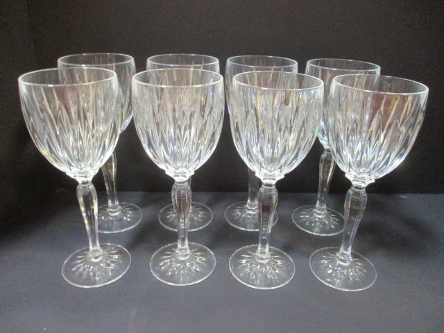 Set of 8 Cristal D'Arques-Durand Classic Stem Glasses (1 of 6)
