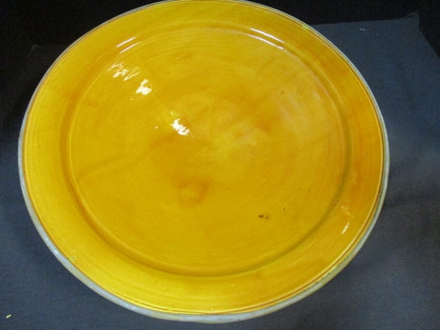 Pier 1 Stoneware Pottery Glazed Centerpiece Bowl - 2