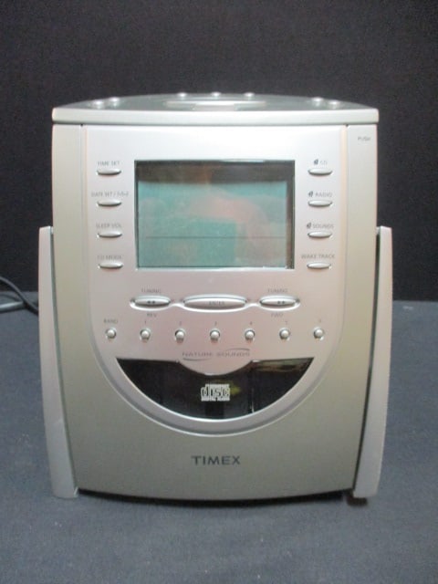 Timex Nature Sounds Stereo CD Clock Radio (1 of 8)
