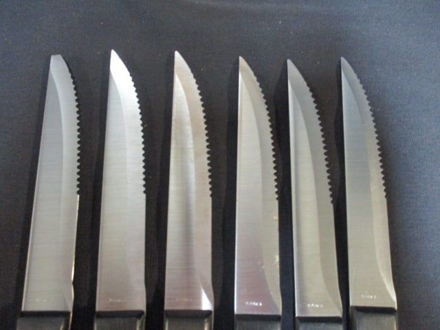 Zepfer International Knife Block with Steak Knives, 3 Kitchen Knives, and - 3