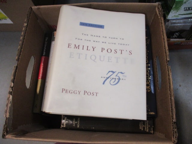 Lot of Business and Etiquette Books - John C. Maxwell, Emily Post, etc. (1 of 6)