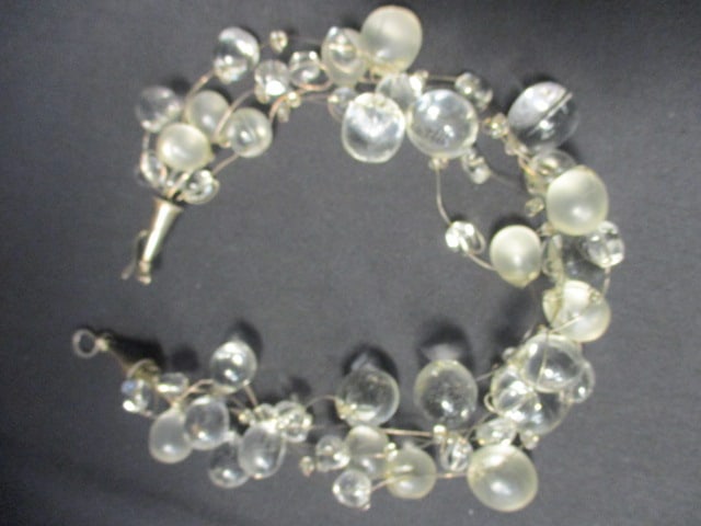 Vintage Sterling Clasp Necklace and Mexican Alpaea Silver Earrings and Bracelet - 4