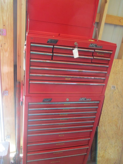 MAC Tools Economizer 2000 10 Drawer Chest with 10 Drawer Tool Box Topper (1 of 6)