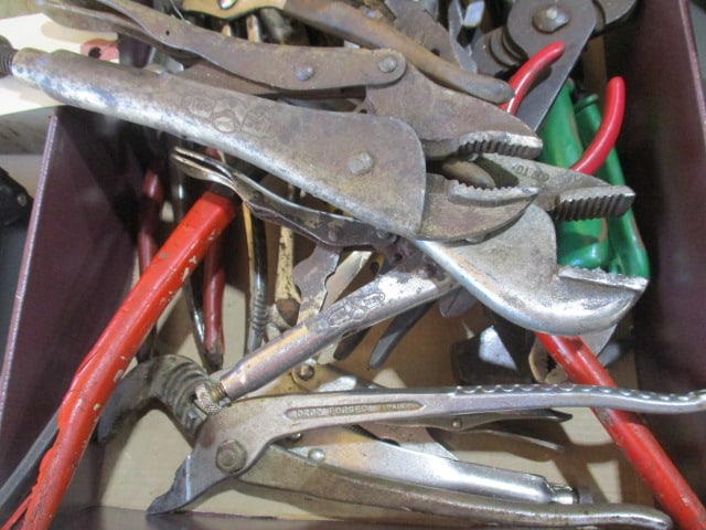 Grouping of Pliers, Vise Grips, Channel Locks, etc. - 3