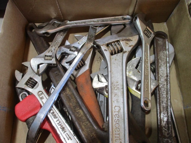 Grouping of Adjustable Wrenches - 2
