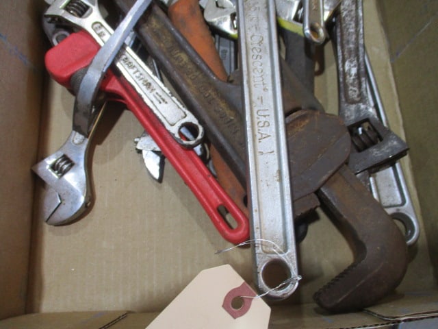 Grouping of Adjustable Wrenches - 3