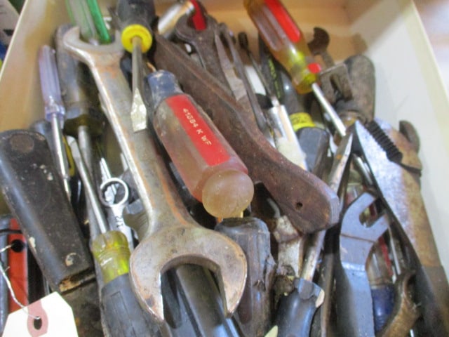 Grouping of Wrenches and Screwdrivers - 2