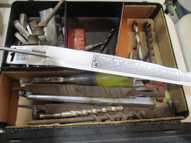 Large Grouping of DeWalt Files and Drill Bits - 2