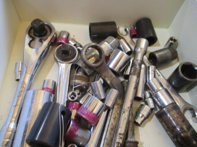 Grouping of Tape Measures and Sockets - 3