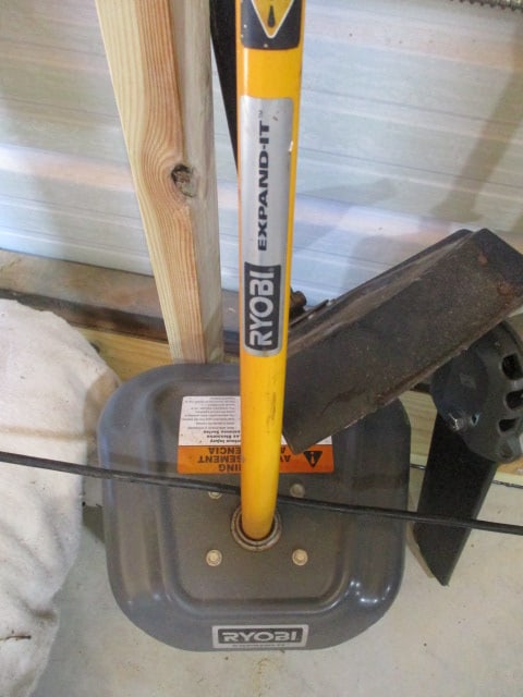 Ryobi String Trimmer with Pole Saw Attachment and Weed Eater Tiller - 2